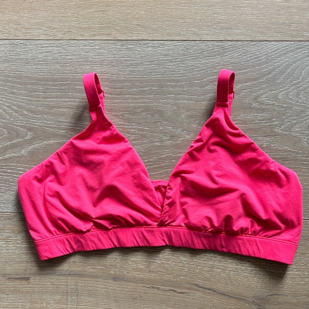 SKIMS Vibrant Pink Bralette